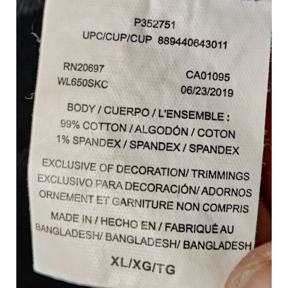 Flannel Shirt by Dickies Gray Black Plaid Cotton Relaxed Fit Sz XL Pockets - Picture 8 of 12